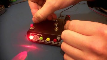 Circuit Bent Train Sound FX unit by freeform delusion