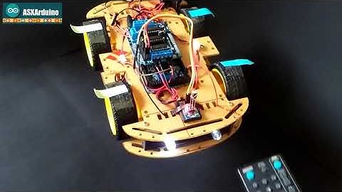 Arduino: Auto Controlado por Control Remoto y Receptor Infrarojo