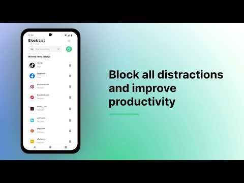 BlockSite: Blocca app e siti