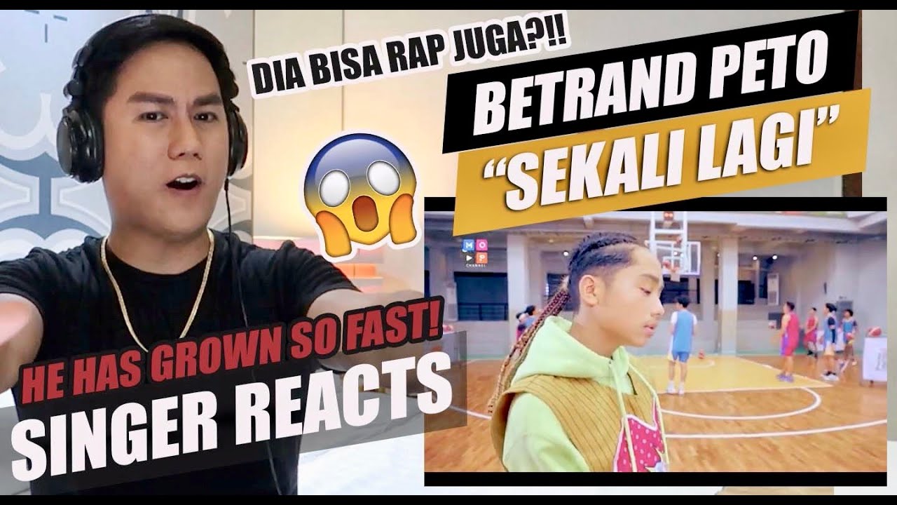 Betrand Peto Putra Onsu - Sekali Lagi | SINGER REACTION