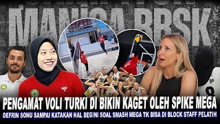 Diluar Dugaan Pengamat Voli Turki Defrin S. Dibuat Terkejut Dengan Spike Mega Yg Tk Bisa Di Block