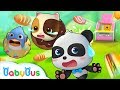 Panda Kiki Berhasil Mengahentikan Mesin Yang Sangat Aneh | Kartun Anak | Bahasa Indonesia | BabyBus