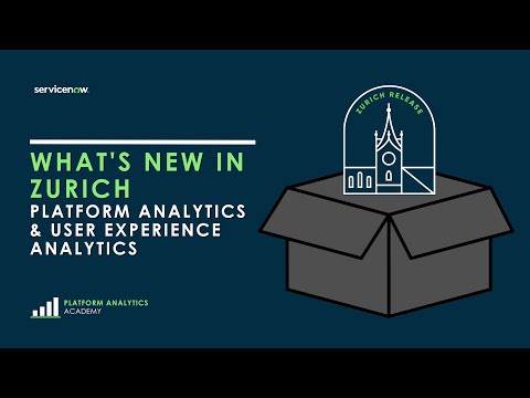 What's New in Zurich for PA & UXA - September 3rd, 2025 - Platform Analytics Academy
