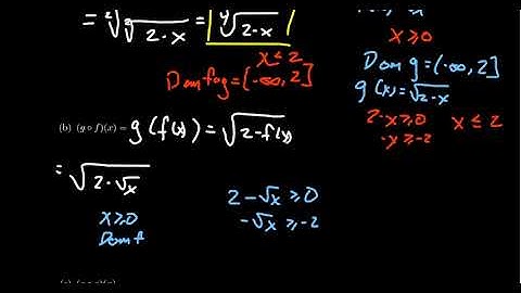 Composition of Square Root Functions