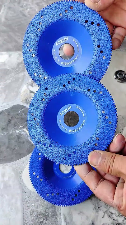 Dual-Purpose Diamond Saw Blade for Stone & Tile Cutting #tool #alat #hardware