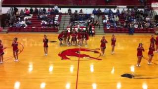 KVHS Cheer NCA Advanced Dance and Advanced Cheer 2012