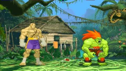 Street Fighter Alpha 3(Arcade)-Sagat Playthrough