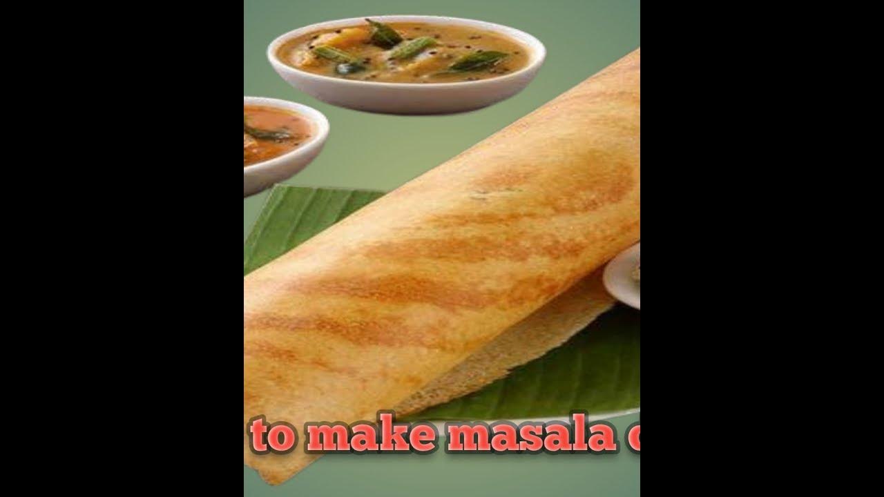 HOW TO MAKE HEALTHY DOSA WITH CHUTNEY😋😋 YouTube