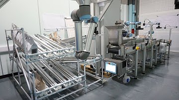 Automated labeling solution with cobots - Sorion Electronics