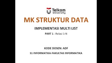 Multilist part 1   relasi 1 N