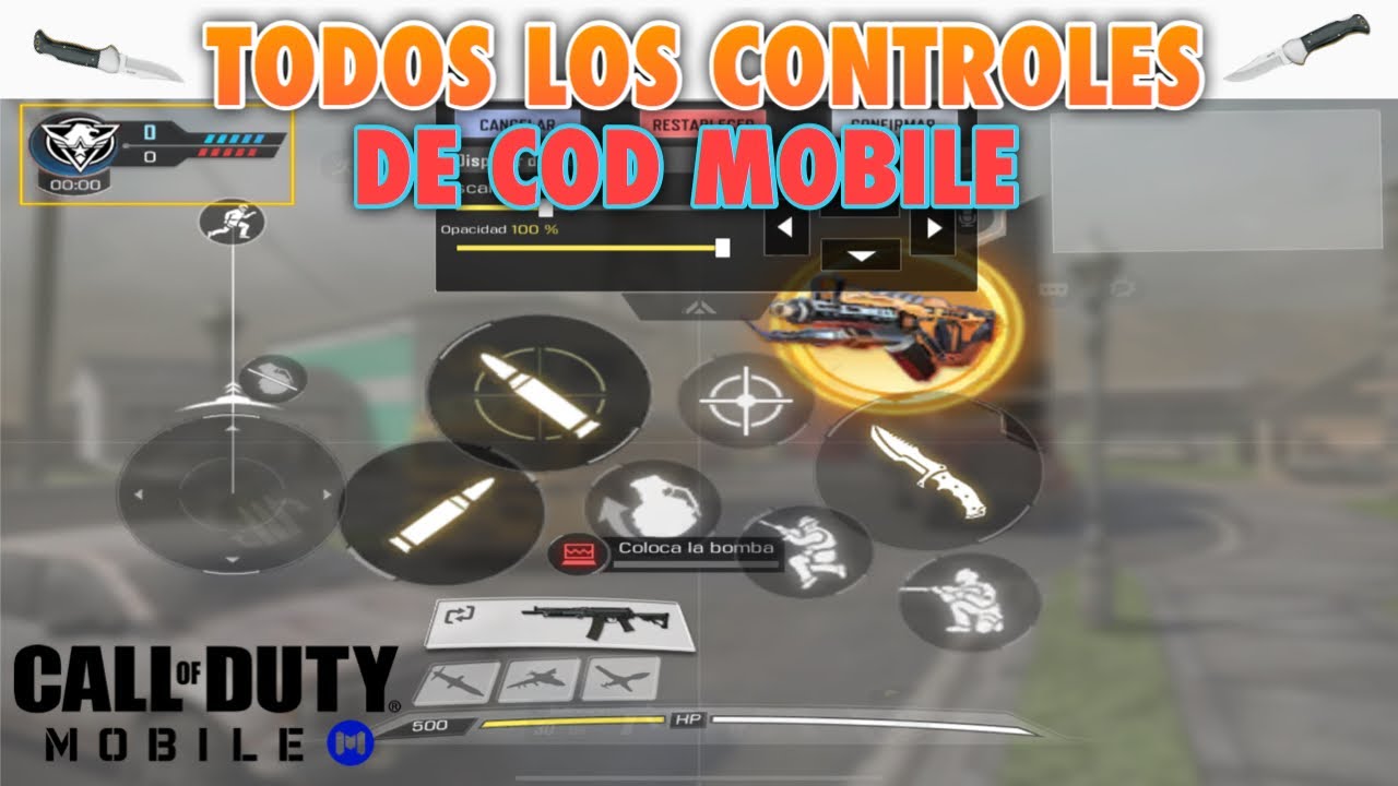 COD MOBILE TODO SOBRE LOS CONTROLES TÁCTILES Y MÁS 🔥 | Call of Duty ...