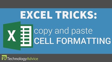 Excel Tricks - Copy and Paste Cell Formatting