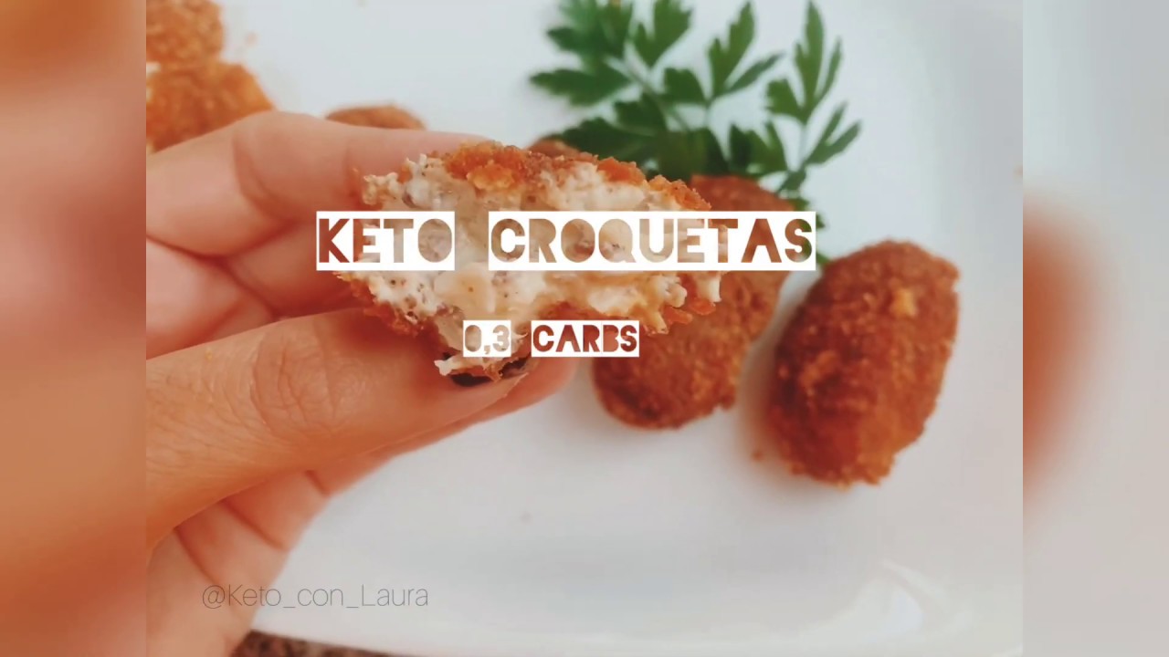 Keto CROQUETAS de jamón YouTube
