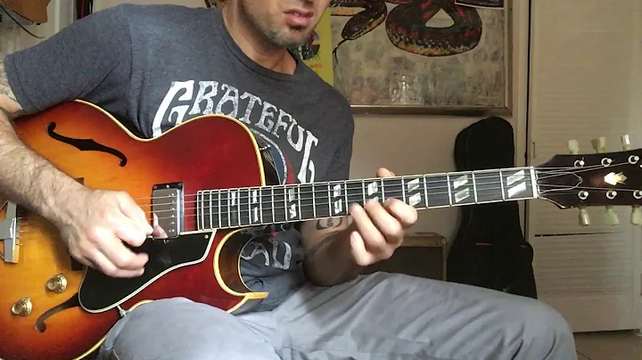 Hank Garland "Riot Chorus" transcription on my 196...