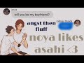 noya likes asahi?! || asanoya fluff and angst || haikyuu texts