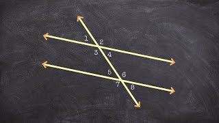 How To Determine If Two Lines are Parallel to Apply Angle Theorems