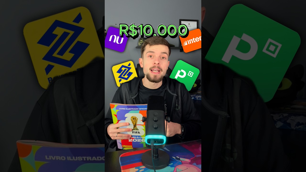 Em qual banco 10 mil reais rende mais dinheiro?