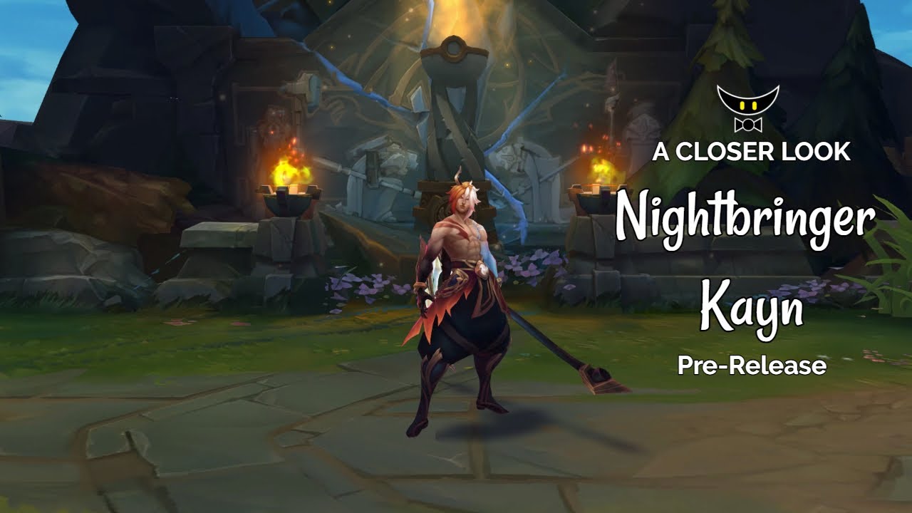 Nightbringer Kayn Epic Skin (Pre-Release) - YouTube
