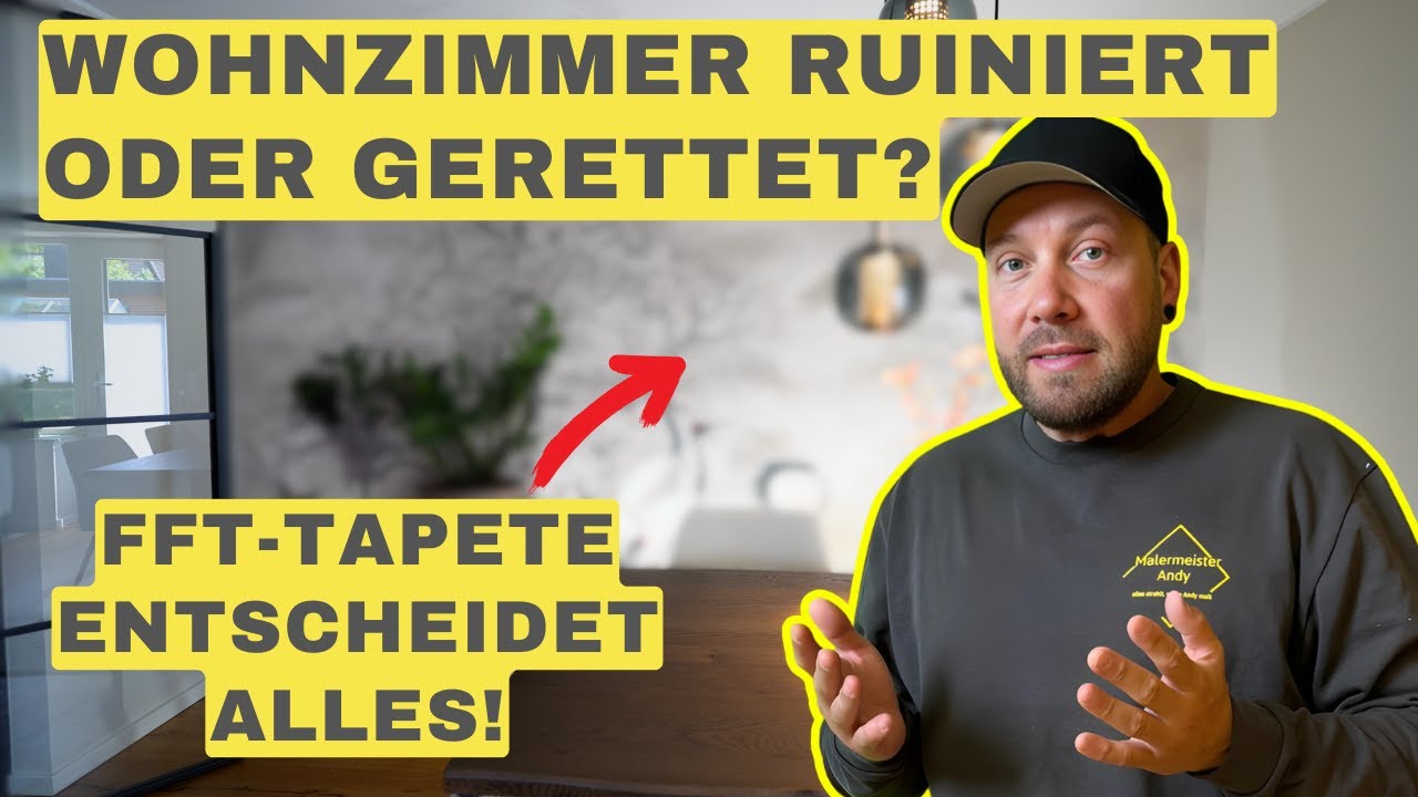 Nur eine Tapete – aber mein Wohnzimmer sieht plötzlich komplett anders aus!