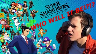 THE FINAL SMASH ULTIMATE CHARACTER (10.05.21 LIVE REACTION Stream)