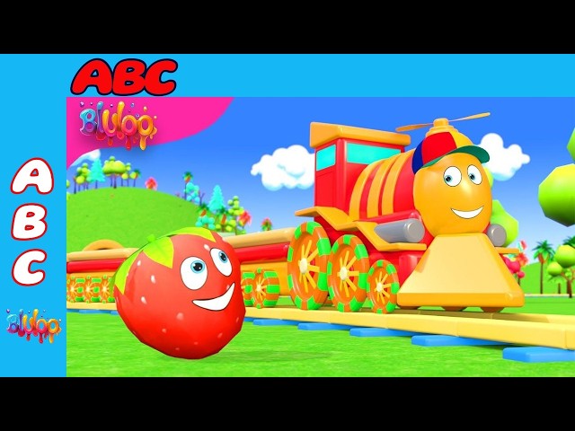 Humpty the Train on a Fruits Ride | Nursery Rhymes & Kids Songs
