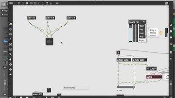 Logic to Max audio