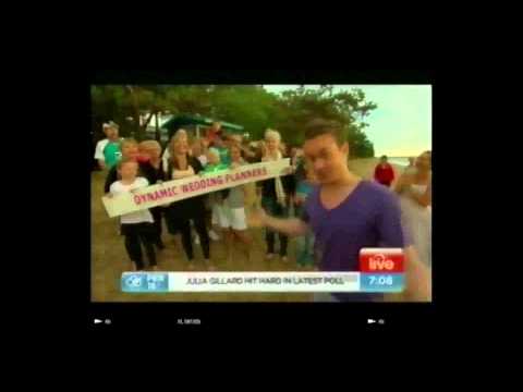Sunrise TV Show - Palm Cove Weather Crosses by Grant Denyer