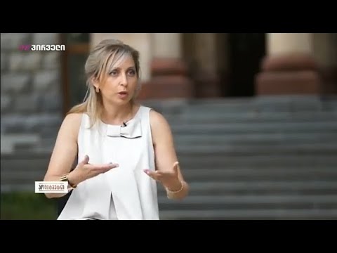ნინო კალანდაძე ტვ1-ის გადაცემაში \"პოლიტმეტრი\"
