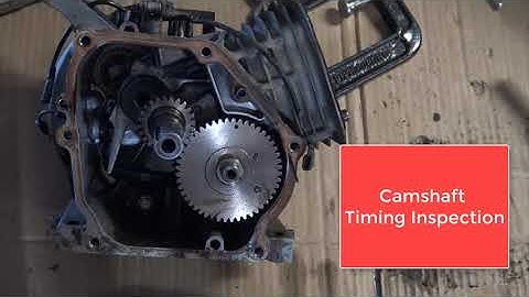 Small Engine Camshaft Timing