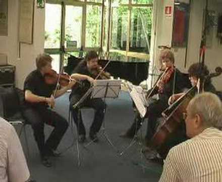 Quartetto Oberon - Verdi String quartet 2nd movement