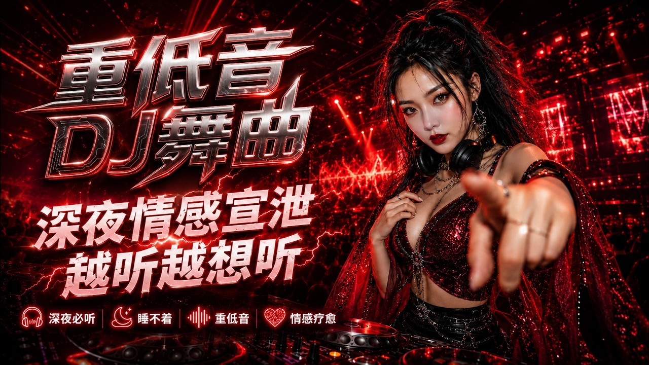 2026 最強重低音DJ舞曲串燒🔥多首重低音連續混音｜🚗 今晚只想快乐，越聽越想聽｜EDM 女声合集｜夜店車載