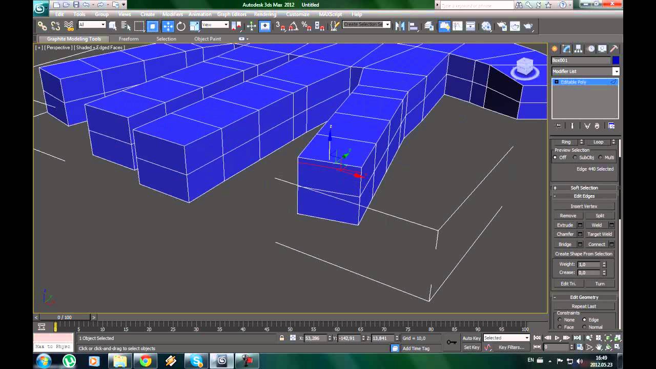 Hand modeling in 3ds max - YouTube