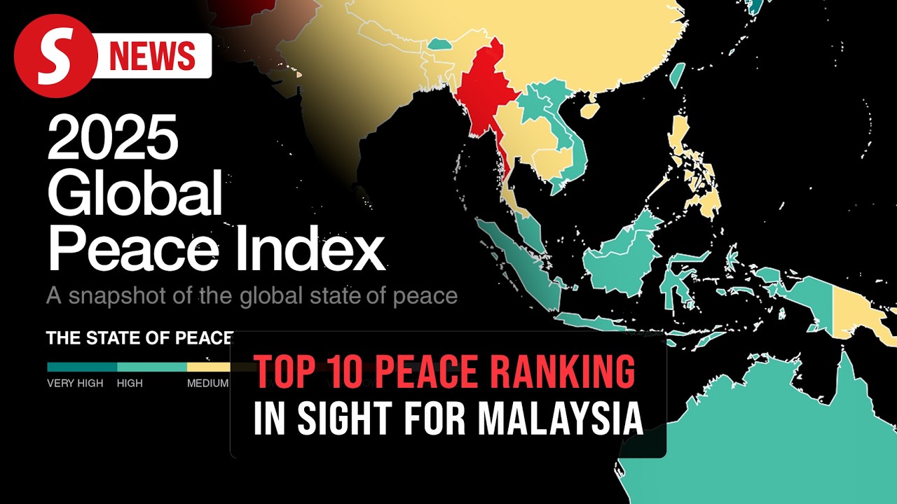 赛夫丁表示，马来西亚的目标是跻身全球和平指数前十 – YouTube
