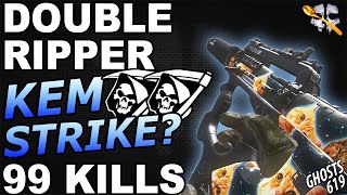 Celebrity Double Ripper KEM Strike? 99 Kills CoD Ghosts LIVE Profile