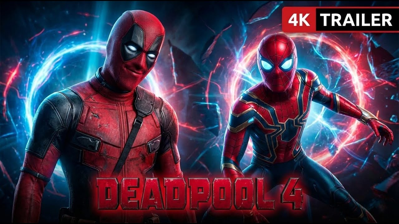 Deadpool 4 – First Trailer  | Ryan Reynolds, Tom Holland | Marvel Concept