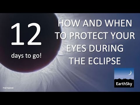 How and When to Protect Your Eyes During the Eclipse