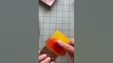 Fall Color Combo Short #cardmaking #inkblending #distressoxide