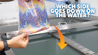 How To TEST Your Hydrographic Film (which side goes down the water)