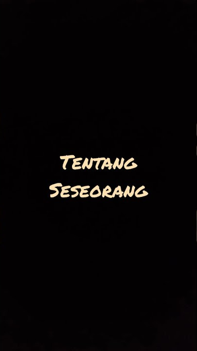 Status Wa Tentang Seseorang