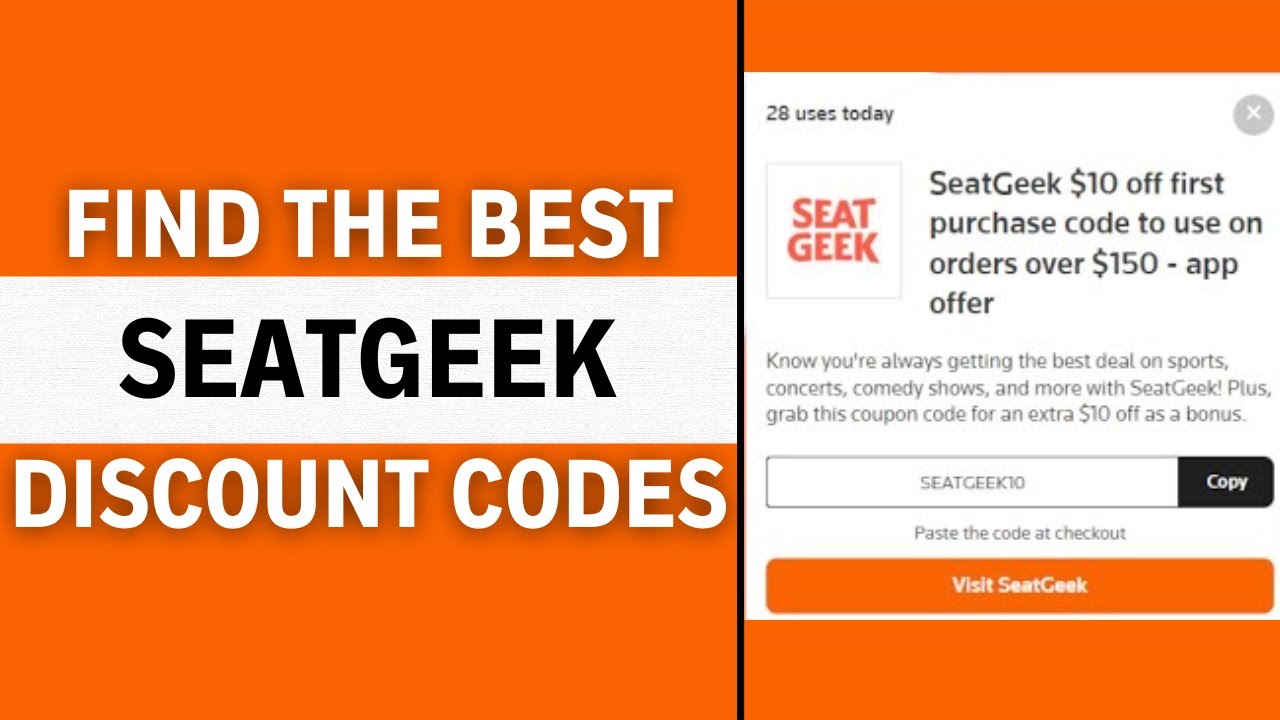 How to Find Seatgeek Promo Codes (MAJOR DISCOUNTS)