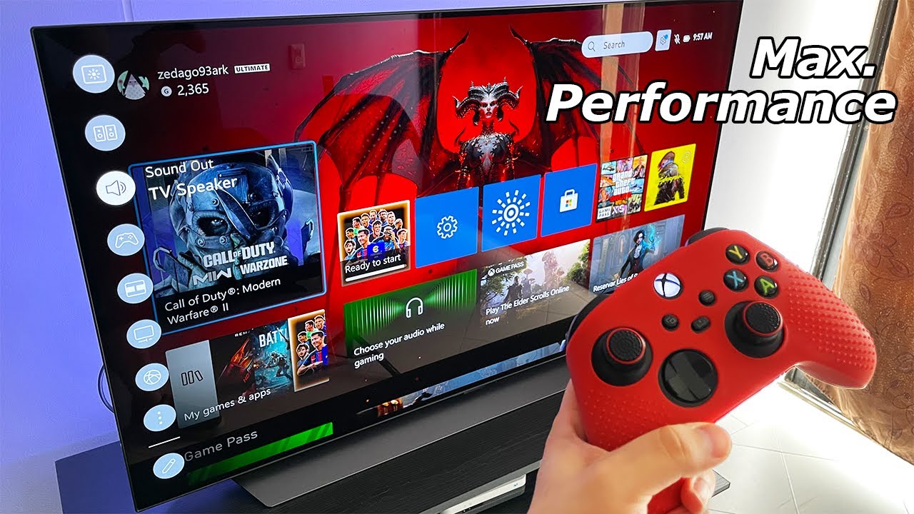 Best Gaming Settings for LG OLED Tv C4 / C3 / C2 / G3 AND Xbox Series X / PS5 YouTube