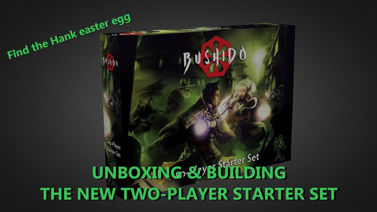 The New Bushido Two-Player Starter Set Unboxed & Built