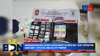 GINABANSAGAN NGA ESTAFA QUEEN, DAKOP SA BUY-BUST OPERATION SANG KAPULISAN SA CITY PROPER