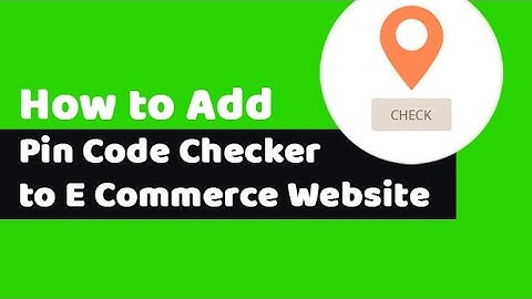 How to Add Pin Code Checker to E-Commerce Website | Wordpress