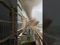 Ref:Dki7c2NfLsY  final seconds before tornado slams into coastal city  #shorts
