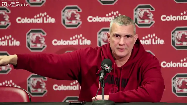 Frank Martin couldnt have said it any better. He talks about parents coaching from the stands.