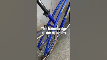 The most unconventional MTB frame ever made