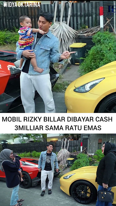 mobil Rizky Billar di bayar cash 3M sama ratu emas #rizkybillar #leslar #mirahayati #fyp #shorts
