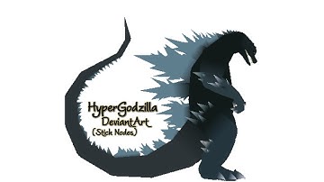 Godzilla  Millennium Hybrid Stk Showcase | No Link | Stick Nodes Short Animation
