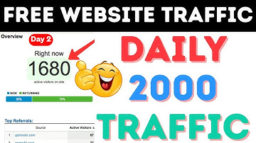 Free Website Traffic 2025 | Organic Traffic From Google | Day 2